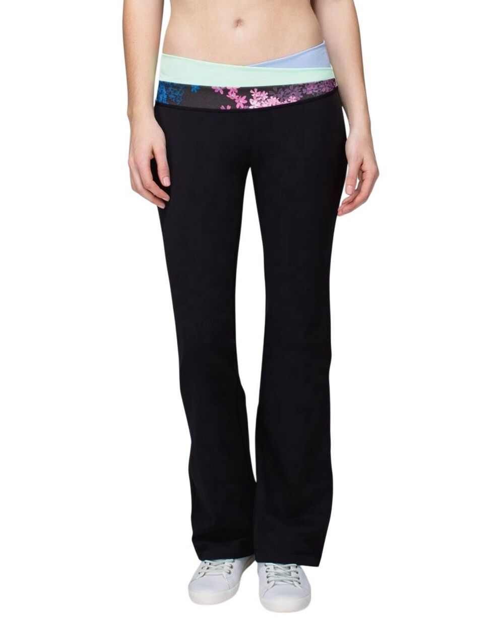 Lululemon Astro Pant | Black / Fresh Teal / Petal Pop Multi